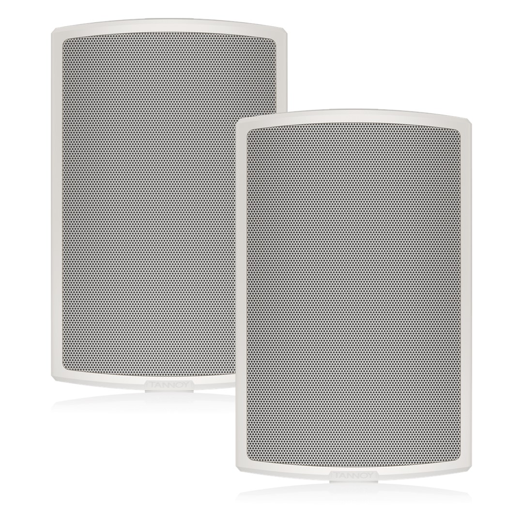 Tannoy AMS-8DC-WH 8″ White Surface Mount Speakers(pair)