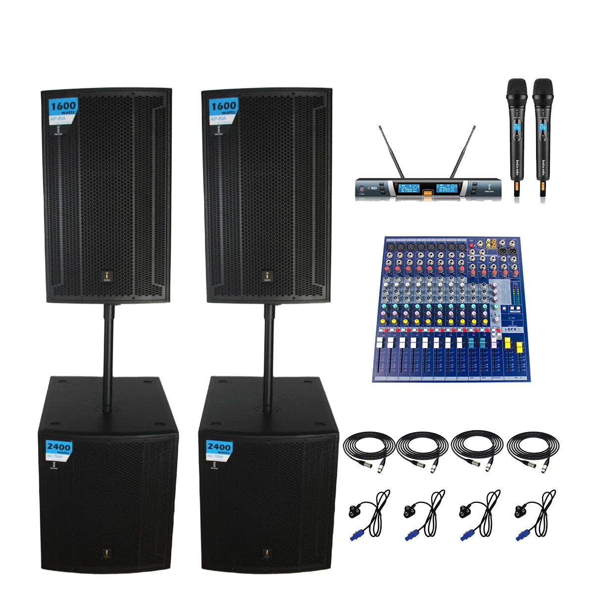 APA12A and IM718P Active Speaker Combo