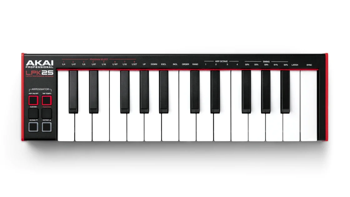 Akai LPK25 Laptop Keyboard Controller