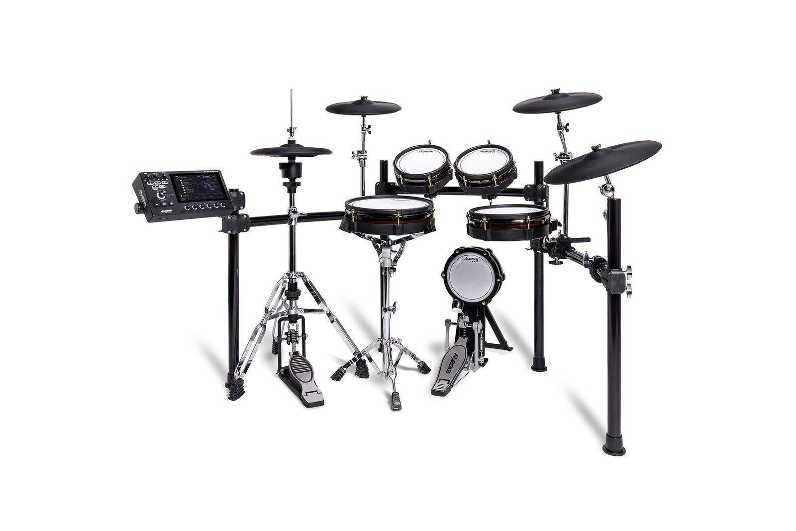Alesis Strata Club Seven piece electronic drum kit with Touch screen module