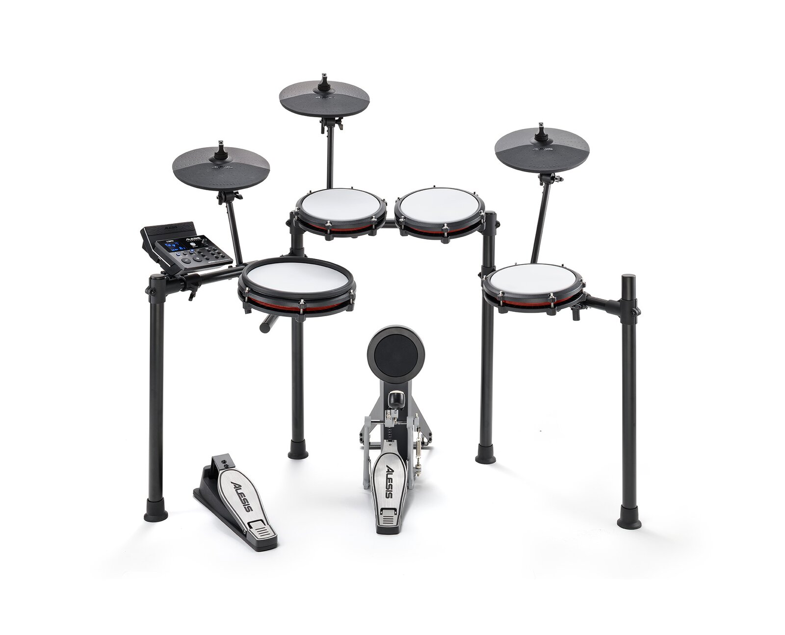 Alesis Nitro MAX KIT 8 Piece Electronic Drum Kit with Mesh Heads and Bluetooth