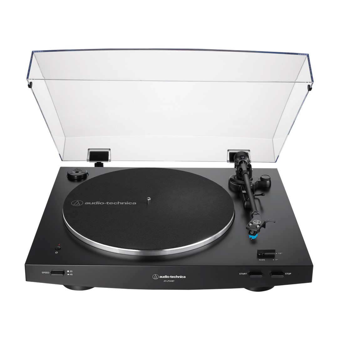 Audio-Technica AT-LP3XBTBK Black Turntable (Wireless Analog)