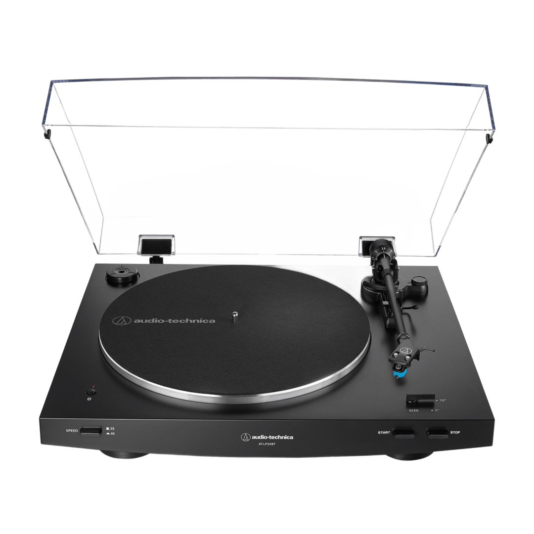 Audio-Technica AT-LP3XBTBK Black Turntable (Wireless  Analog)