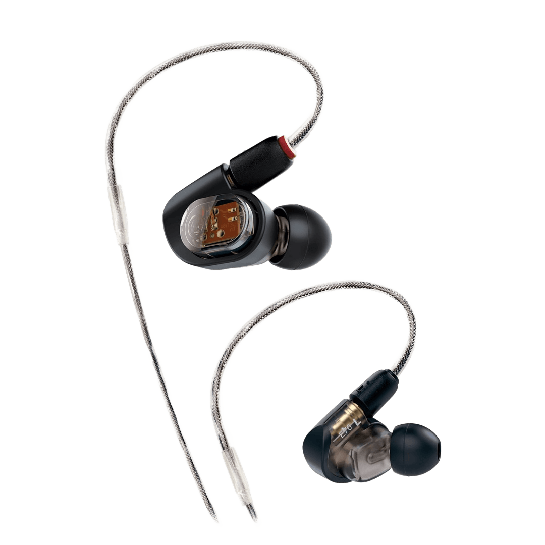 Audio-Technica ATH-E70 triple balanced armature in-ear monitor headphones