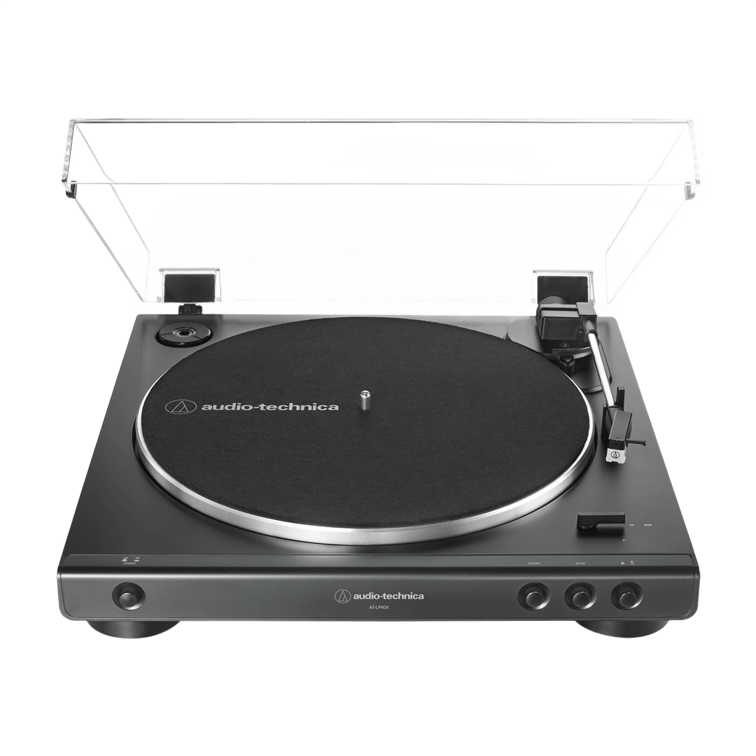Audio-Technica AT-LP60XBK Fully Automatic BELT-Drive Turntable