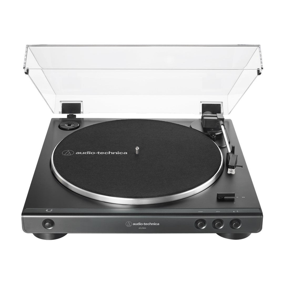 Audio-Technica AT-LP60XBK Fully Automatic BELT-Drive Turntable