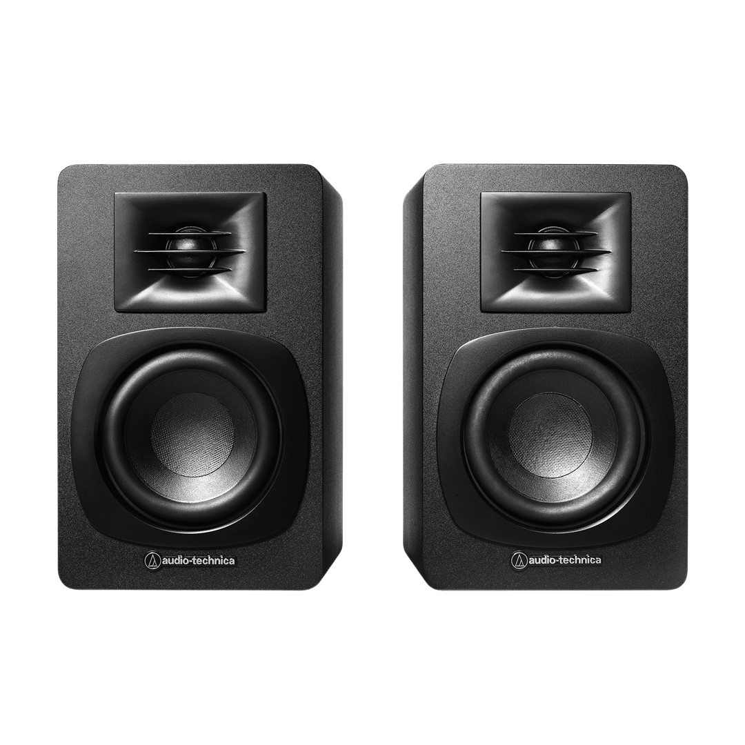 Audio-Technica AT-SP3X 3″ Powered Bookshelf Speakers(pair)