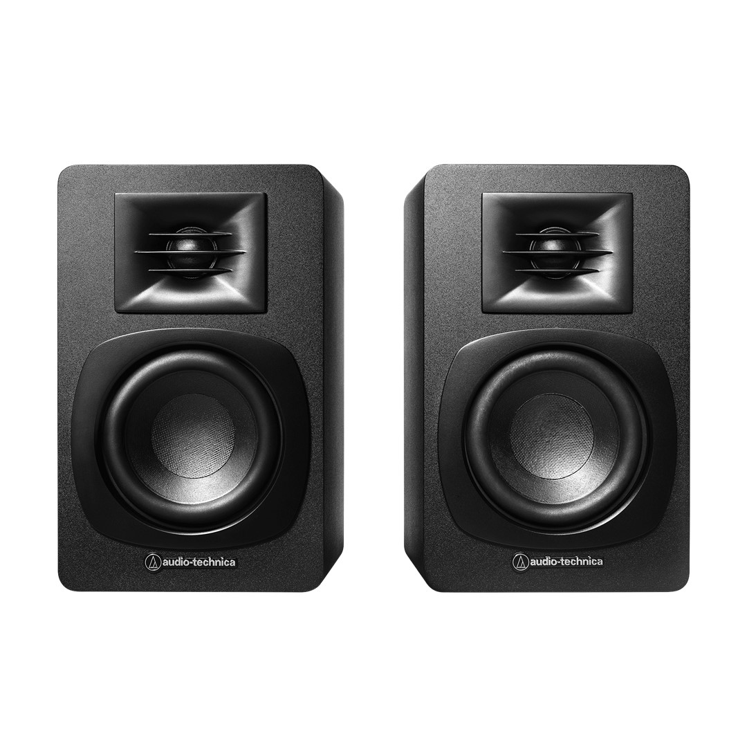 Audio-Technica AT-SP3X 3″ Powered Bookshelf Speakers(pair)