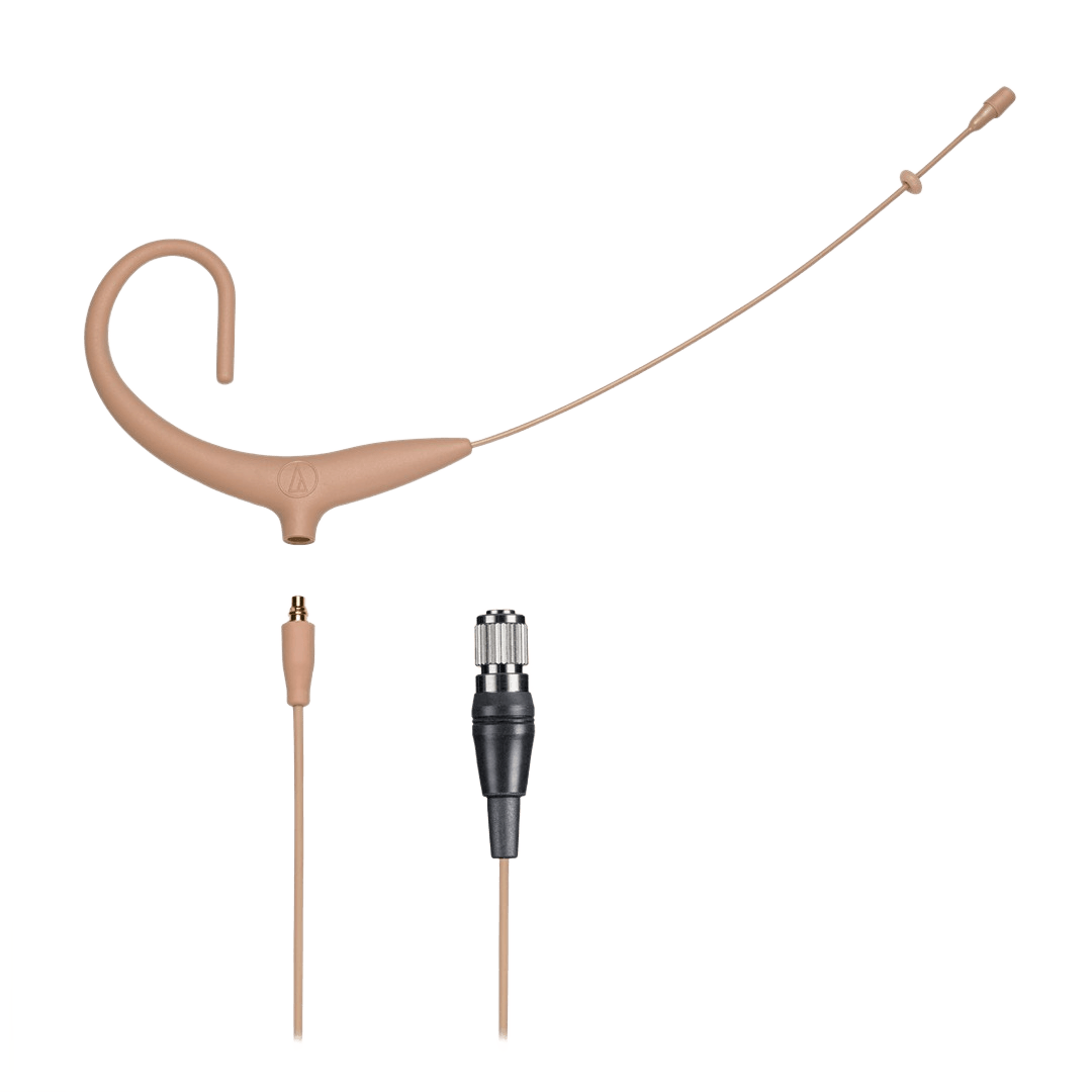 Audio-Technica BP892XCH-TH OMNI Condenser Earset MIC-Beige