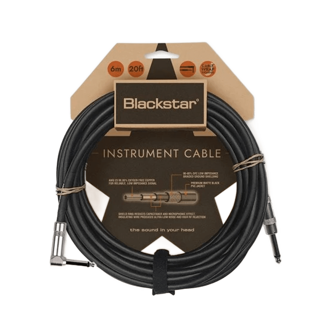 Blackstar BA231026-Z 6M Standard Cable STR/ANG