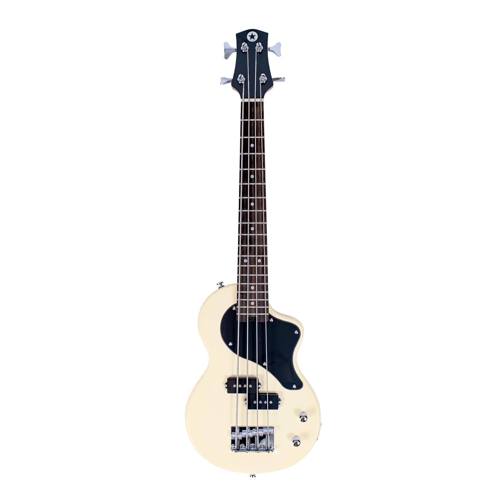Carry-ON-ST-BASS-VW MINI BASS Guitar Vintage White