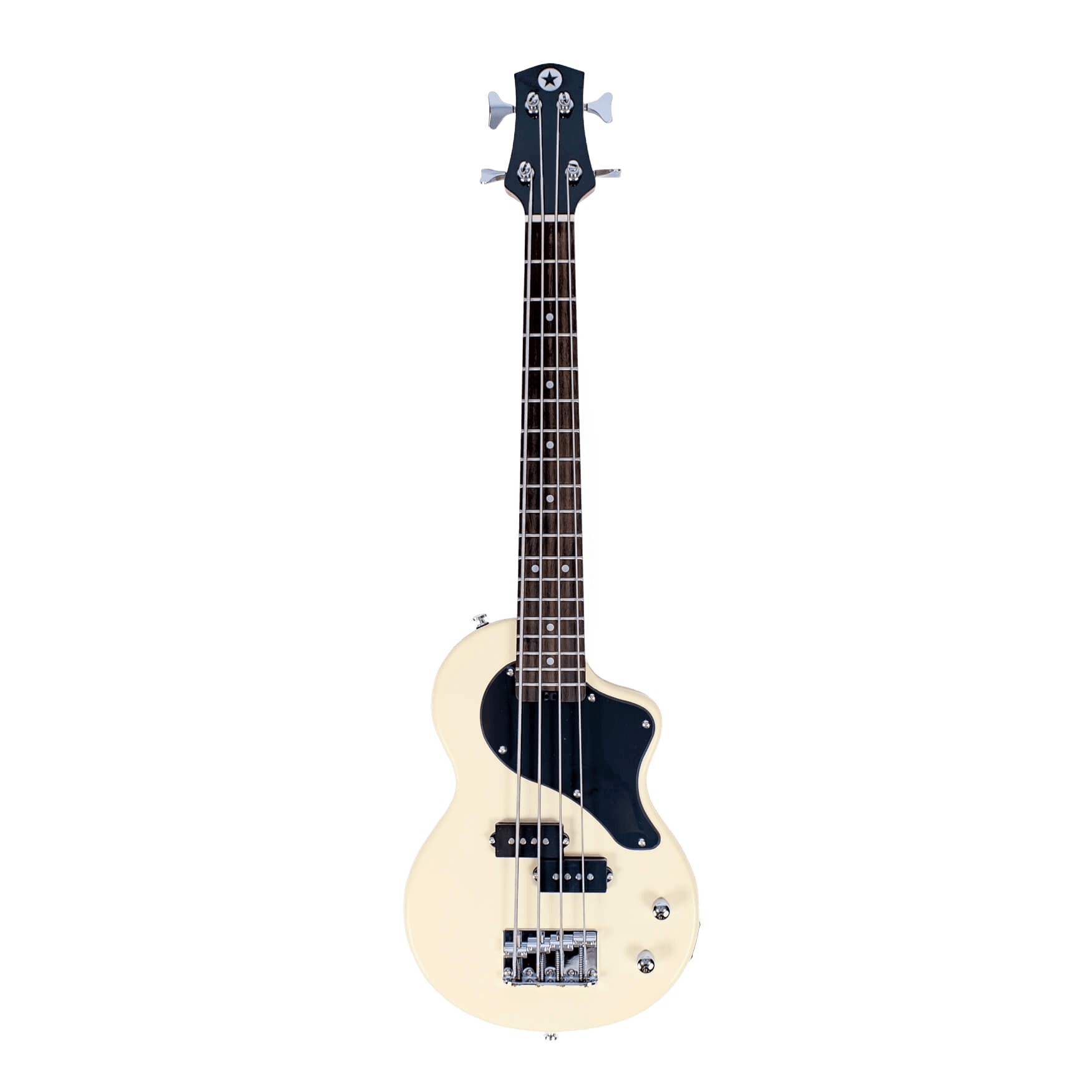 Carry-ON-ST-BASS-VW MINI BASS Guitar Vintage White