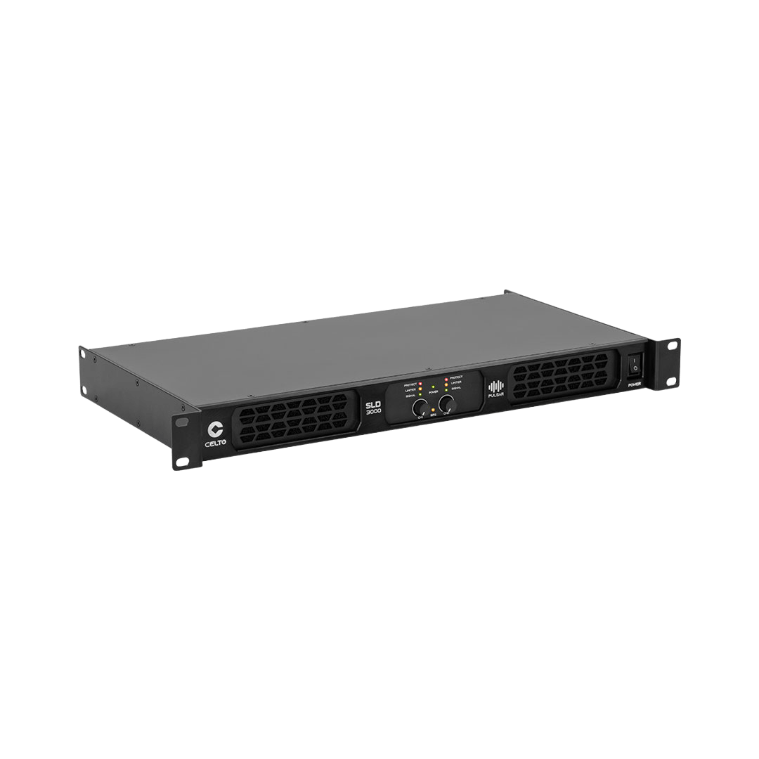 Celto SLD3000 2 X 1500W RMS / 4 OHM amplifier