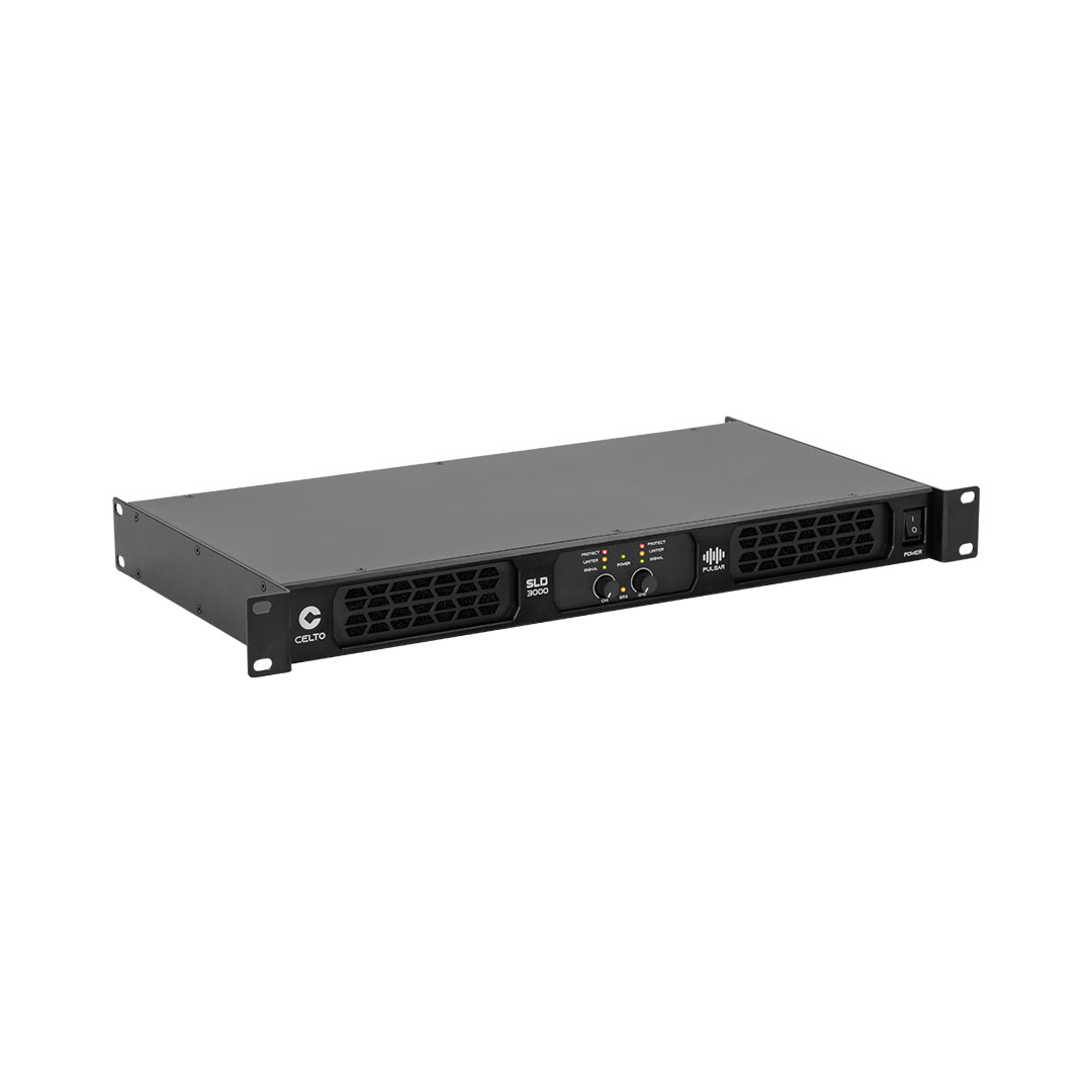 Celto SLD3000 2 X 1500W RMS / 4 OHM amplifier