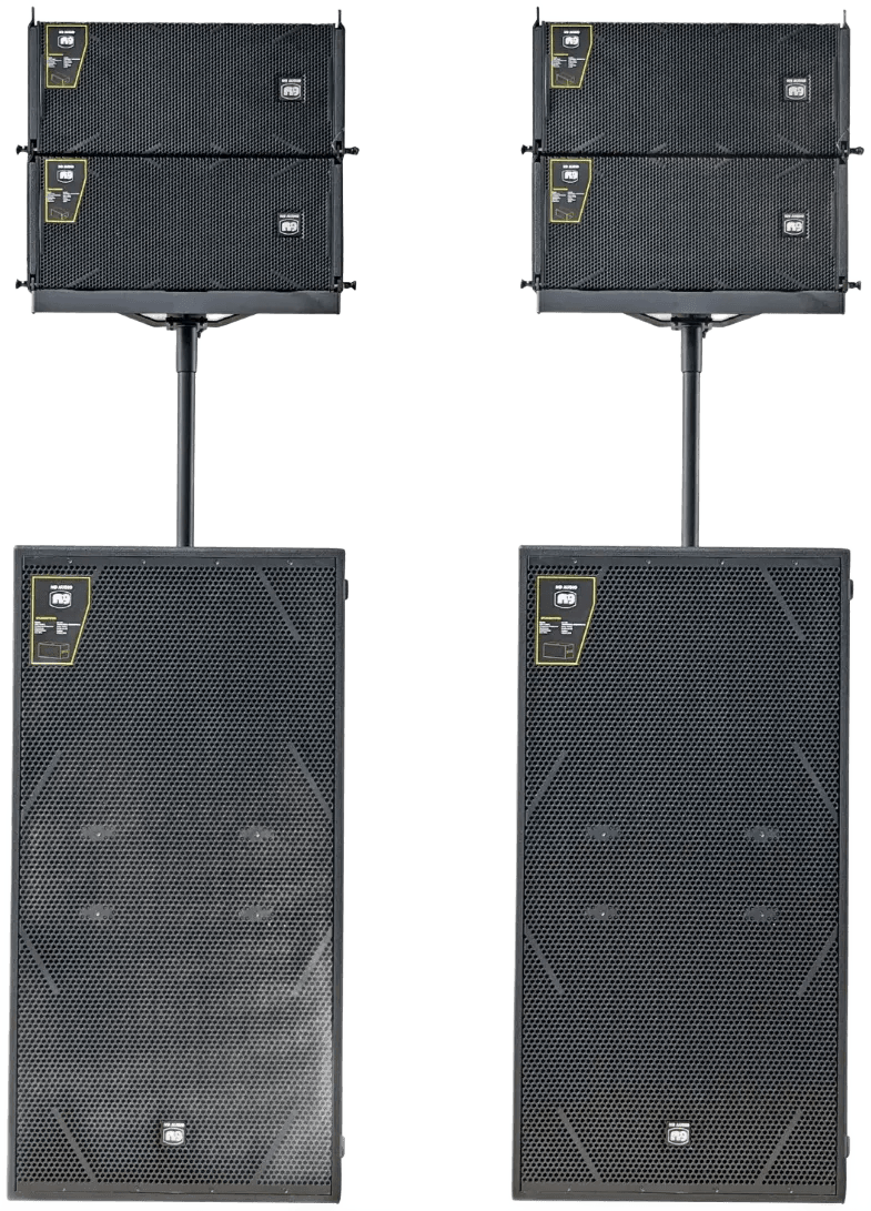 N9 Audio LA-208A Complete Combo Sound System