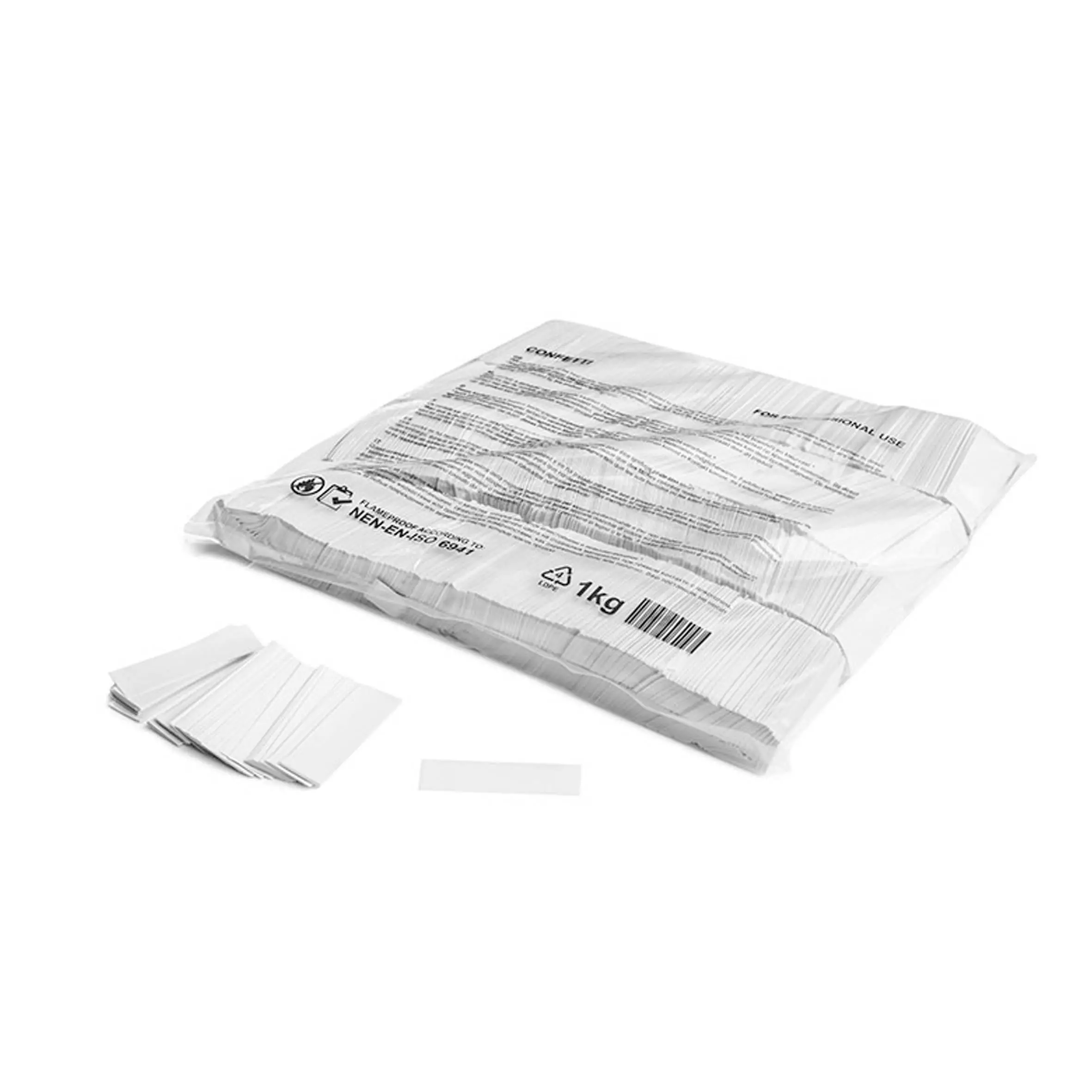 Filofx Slowfall Confetti Rectangles White