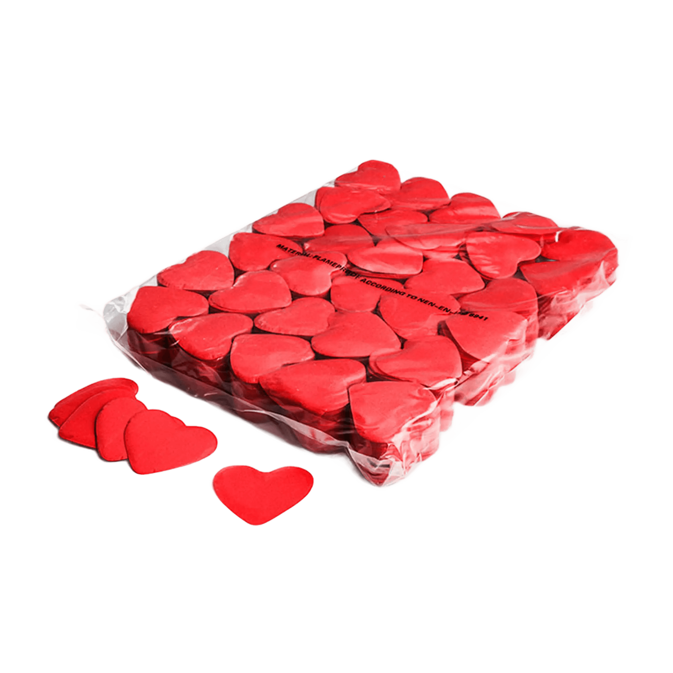Magicfx Slowfall Confetti Hearts RED