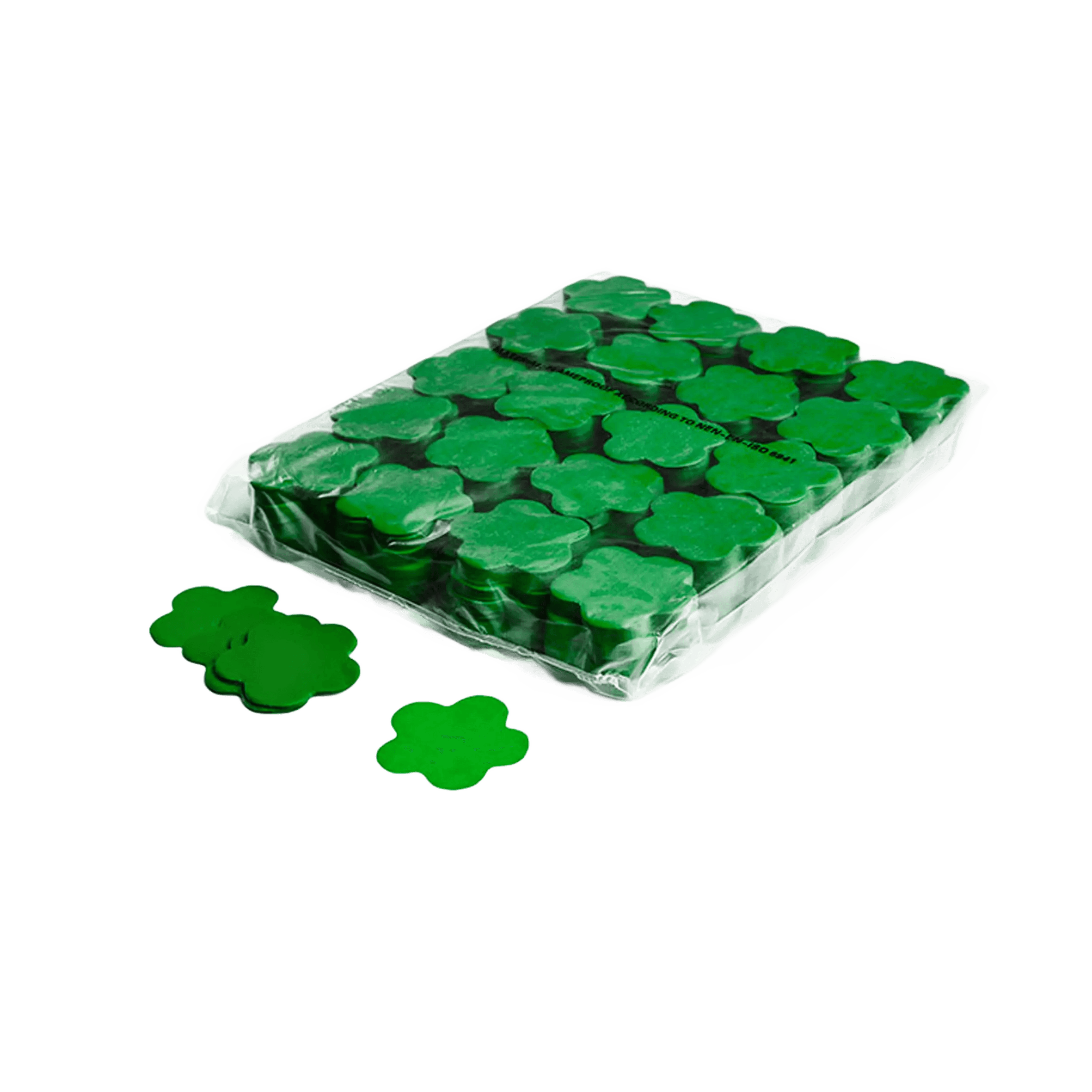 Magicfx Slowfall Confetti Flowers DARK Green