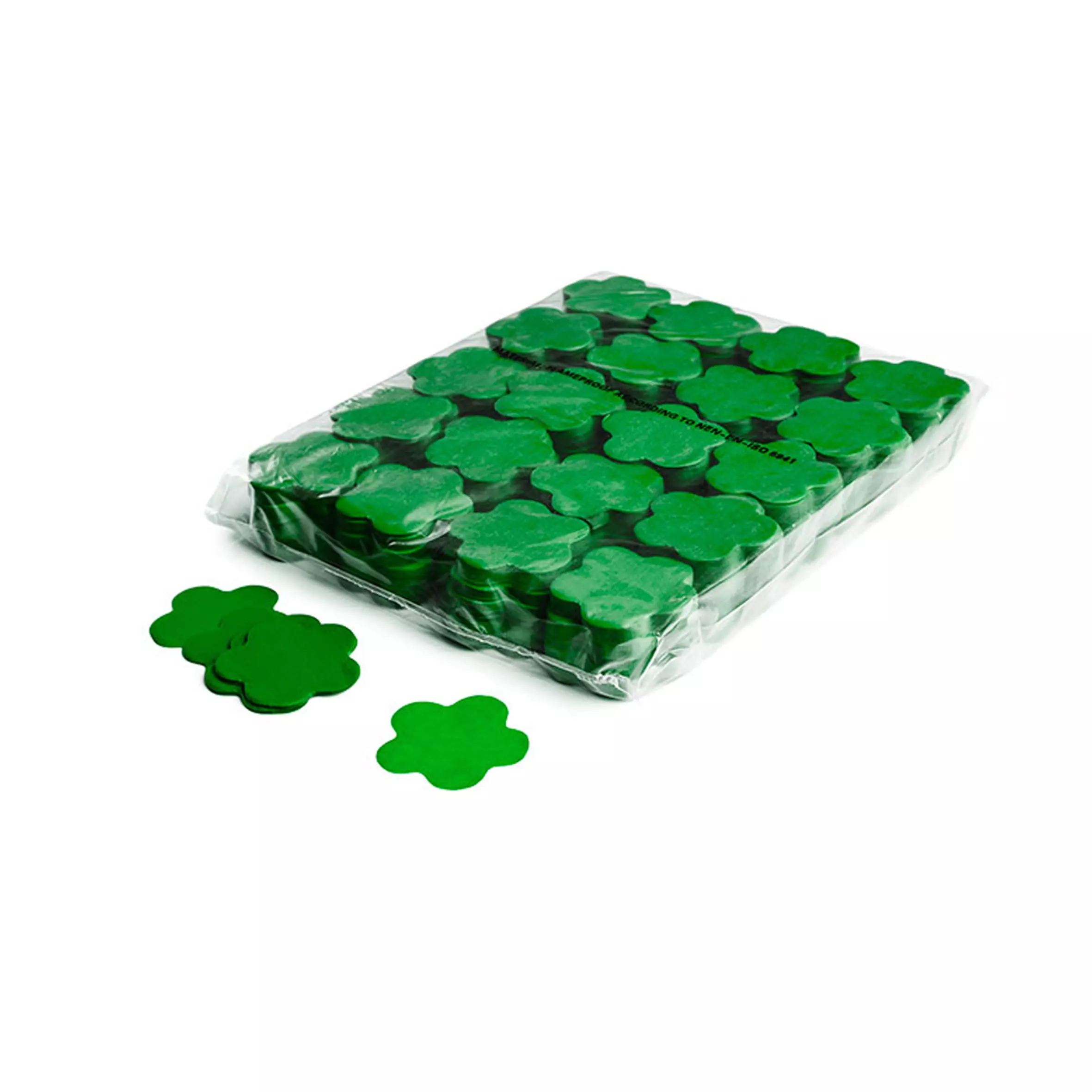 Magicfx Slowfall Confetti Flowers DARK Green