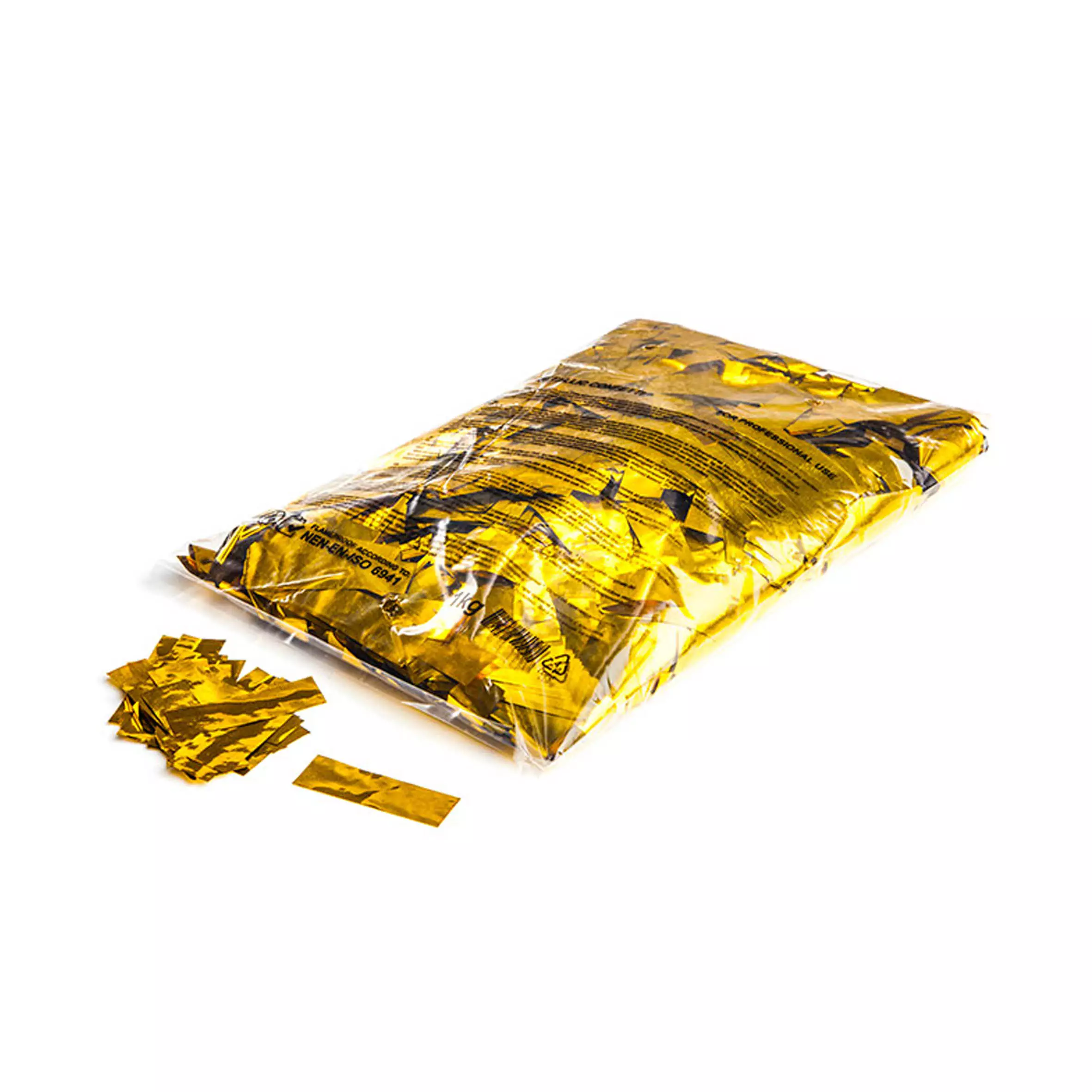 Filofx Confetti Rectangles GOLD Metallic