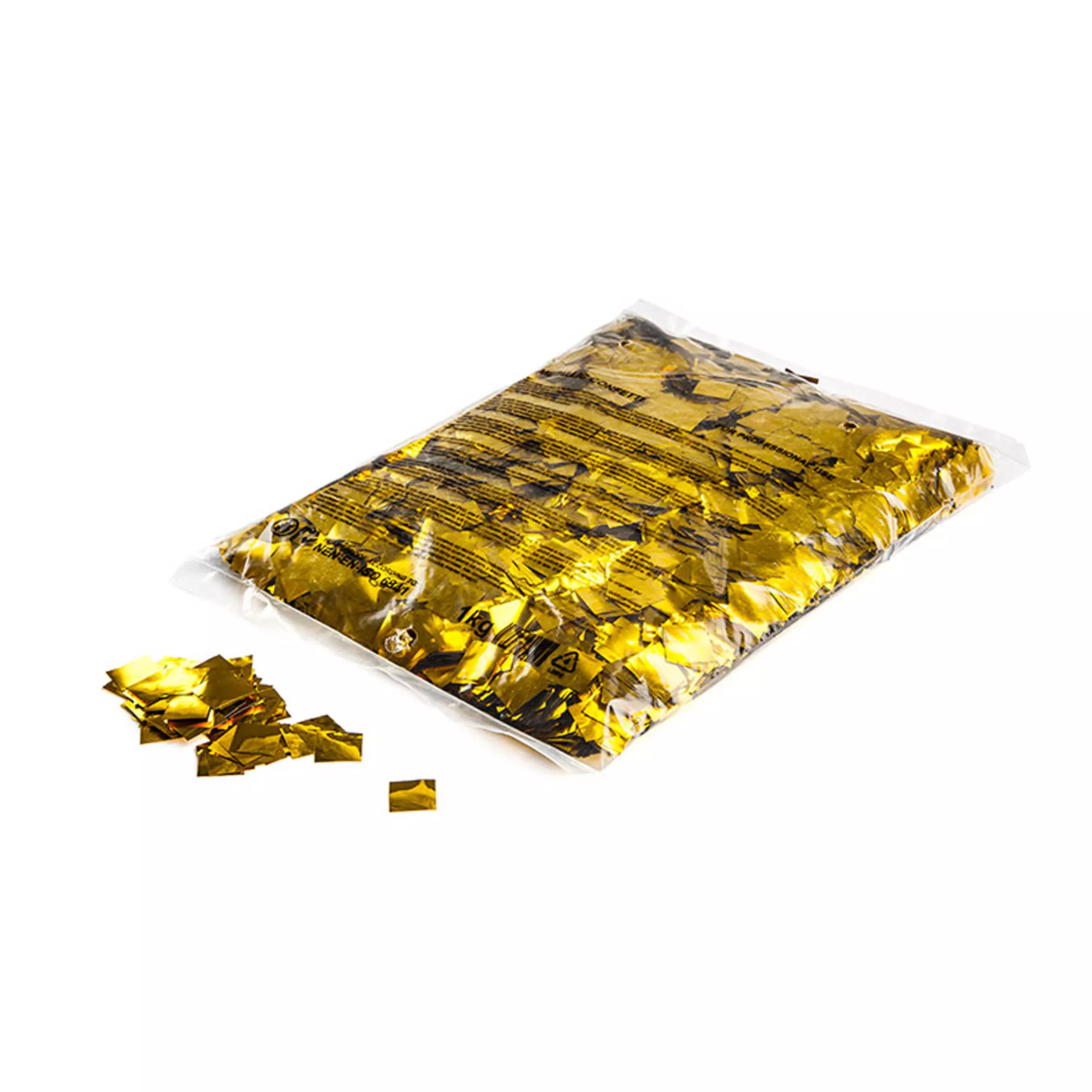 Magicfx Confetti Squares GOLD Metallic