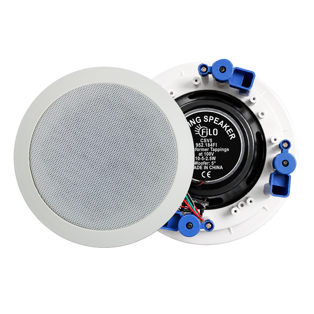 Filo CSV5 Ceiling Speaker 5.25INCH White 10W 100V