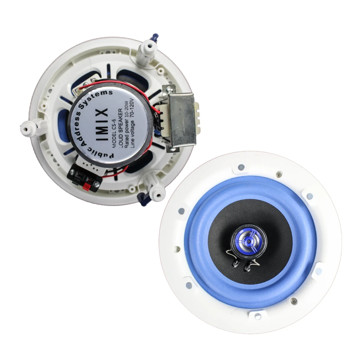 CS6 6″ 10-20 W Coaxial Ceiling Speaker