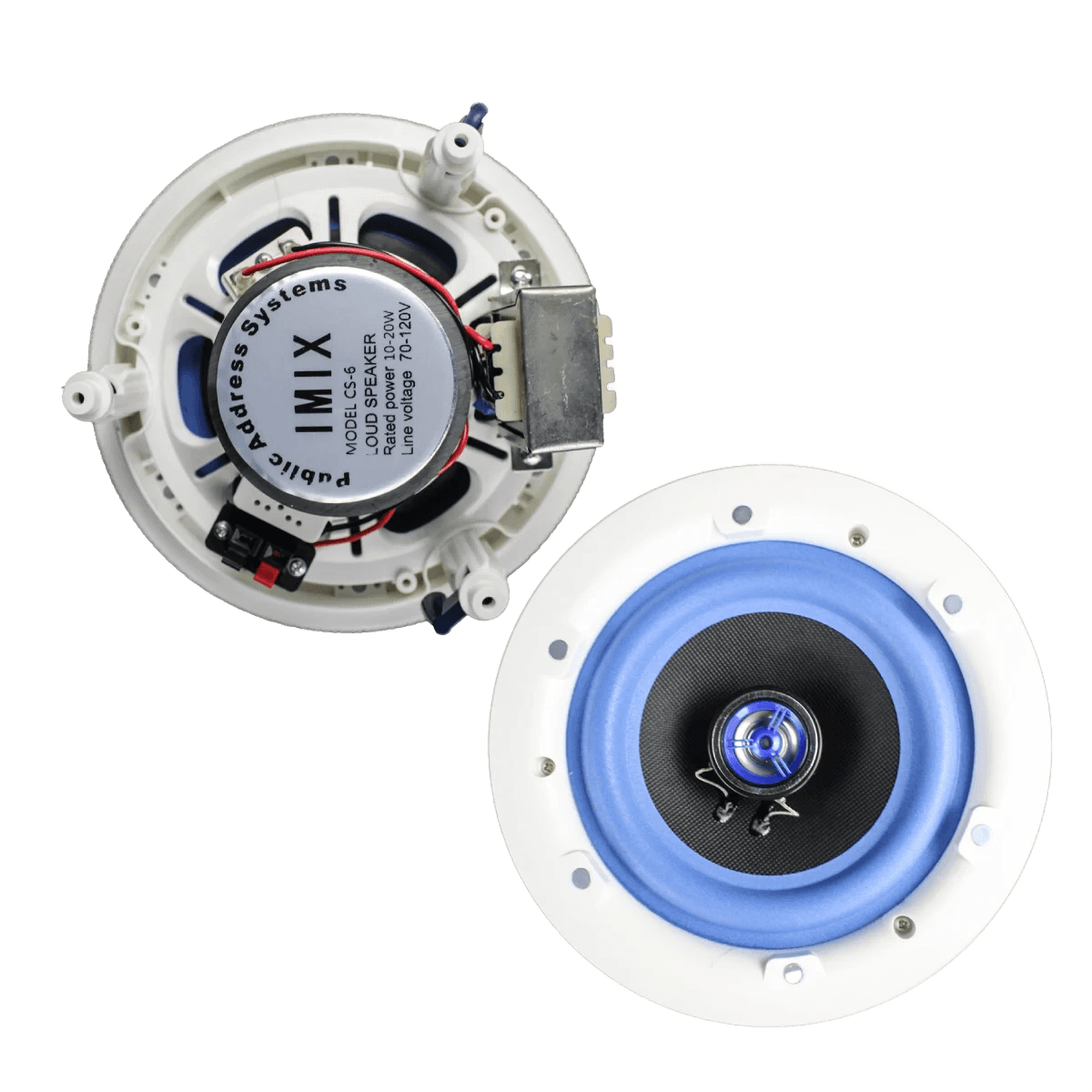 CS6 6″ 10-20 W Coaxial Ceiling Speaker
