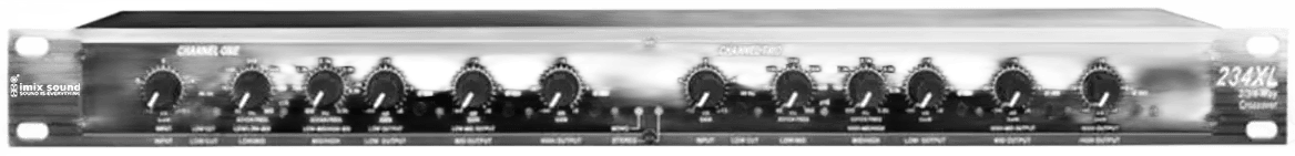 CX234XL 4 way Mono/Stereo Crossover