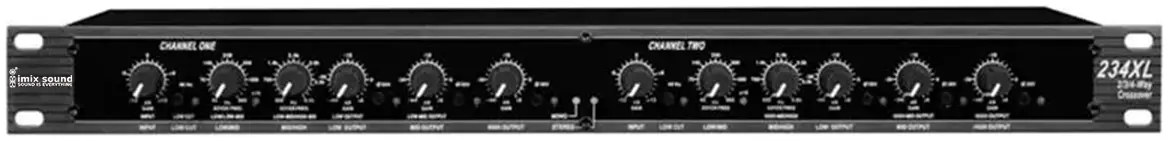 CX234XL 4 way Mono/Stereo Crossover