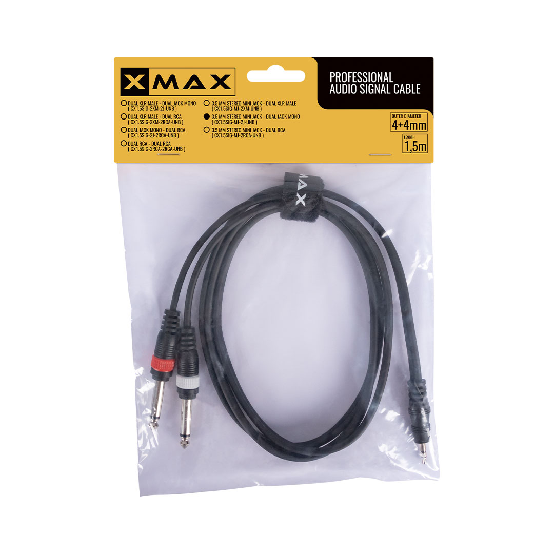 XMAX MONO JACK-Minijack 1.5M