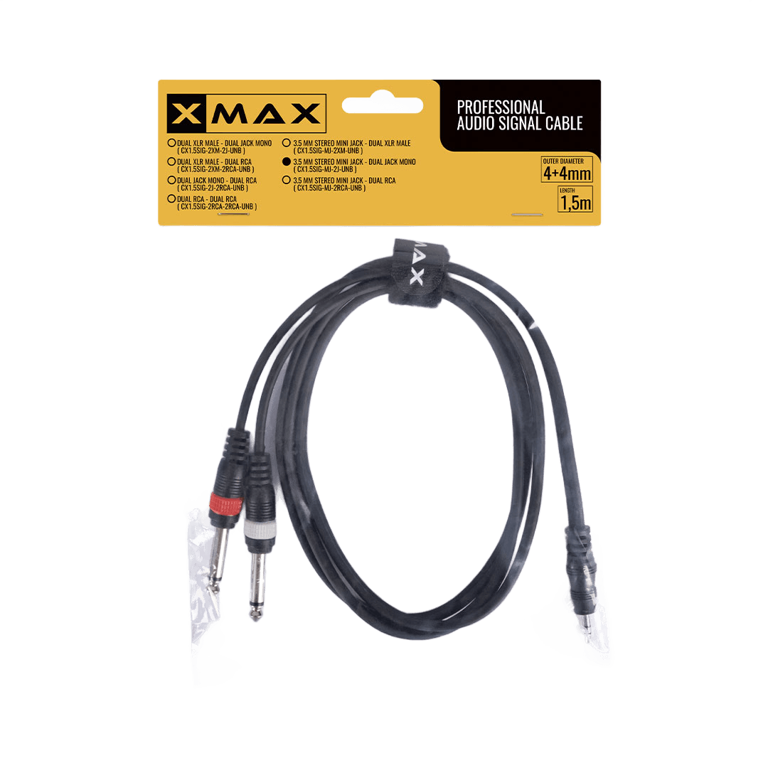 XMAX MONO JACK-Minijack 1.5M