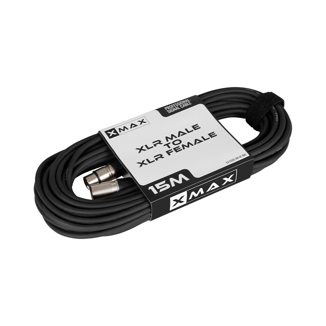 XMAX XLR MALE-XLR Female 15M