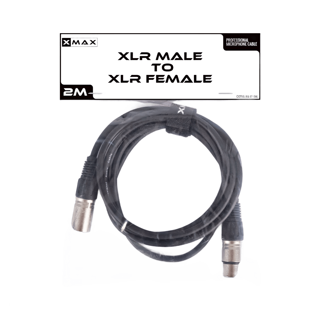 XMAX XLR MALE-XLR Female 2M