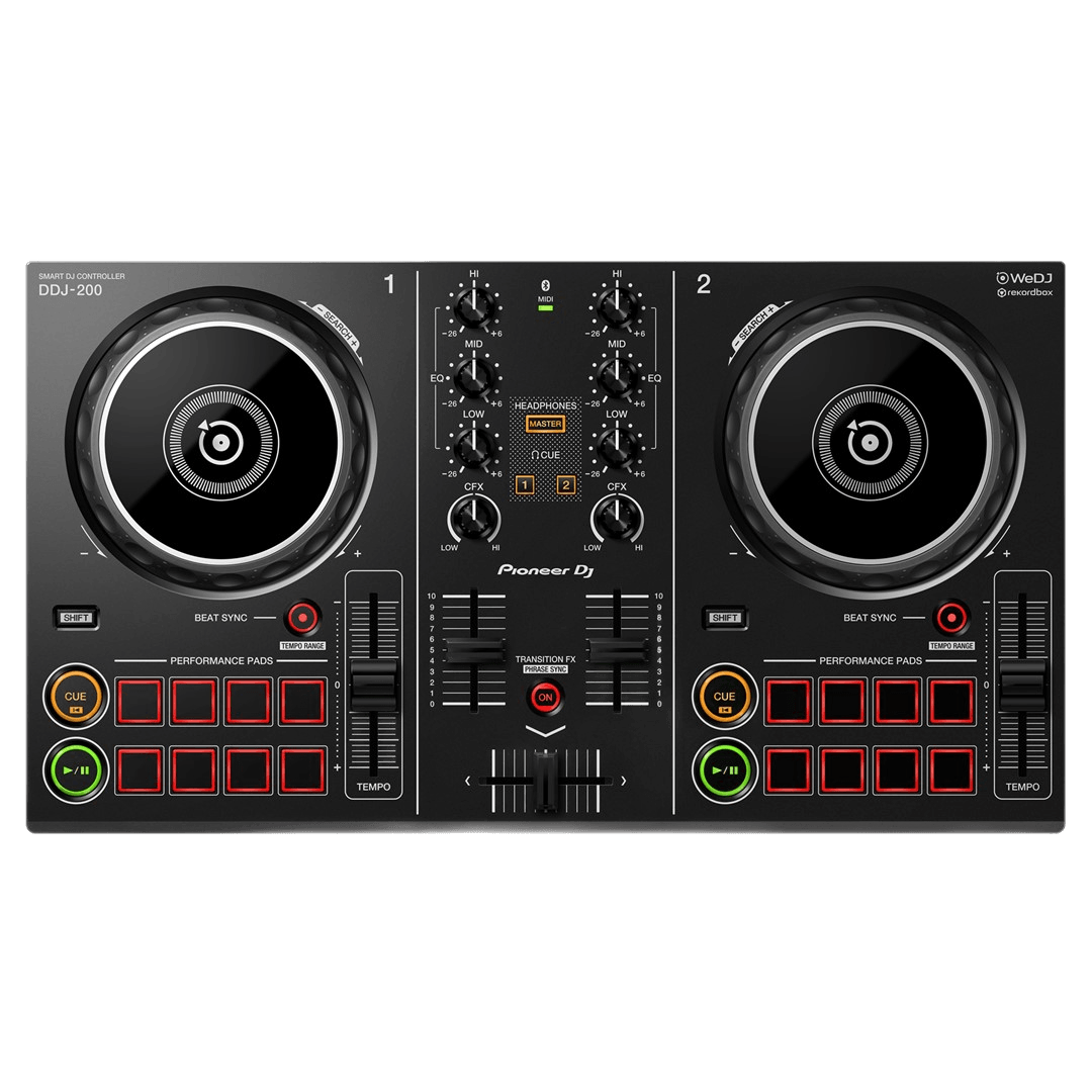 Pioneer DJ DDJ-200 2-Channel Smart DJ Controller