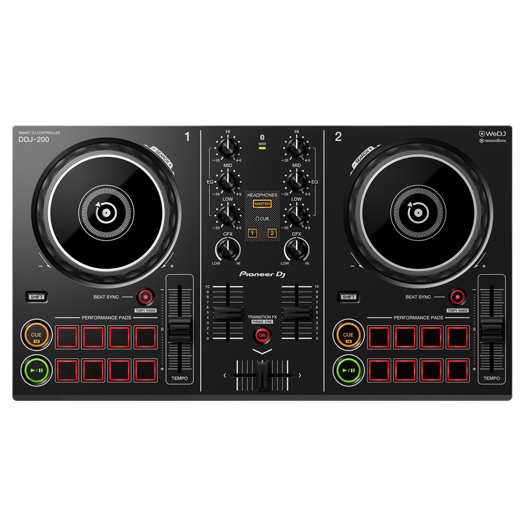 Pioneer DJ DDJ-200 2-Channel Smart DJ Controller