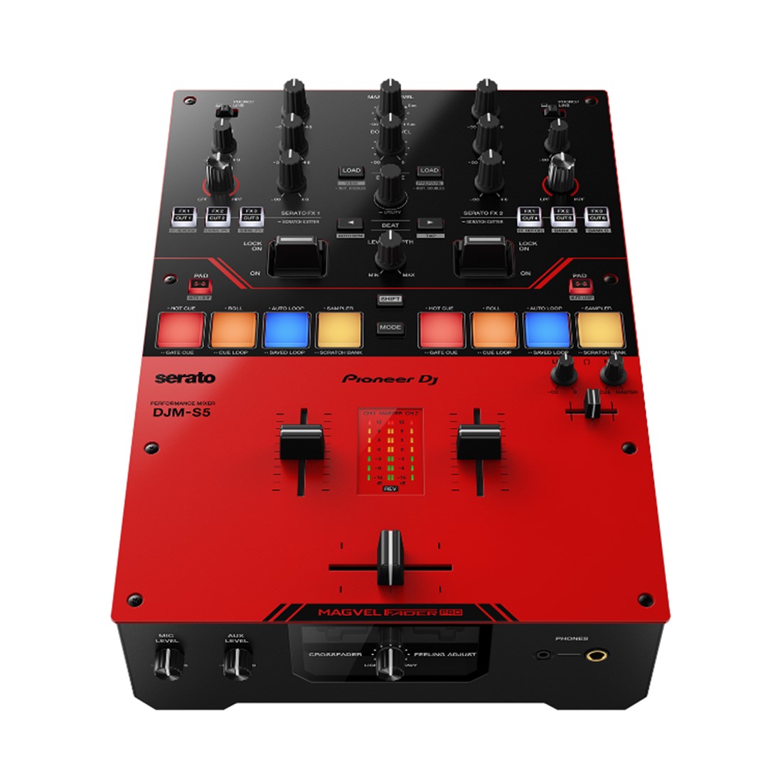 Pioneer DJ DJM-S5 Scratch-Style 2-Channel DJ Mixer