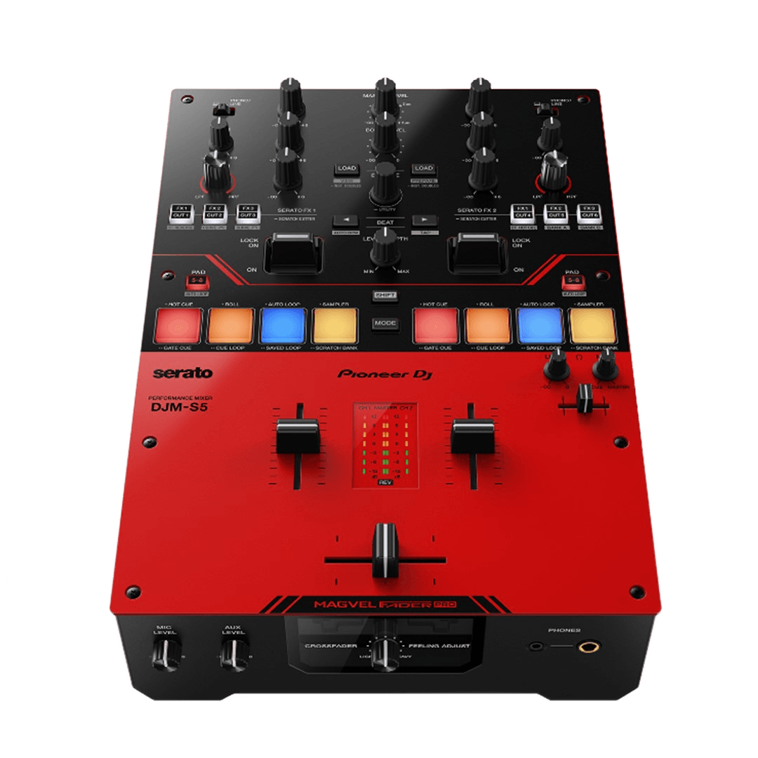 Pioneer DJ DJM-S5 Scratch-Style 2-Channel DJ Mixer