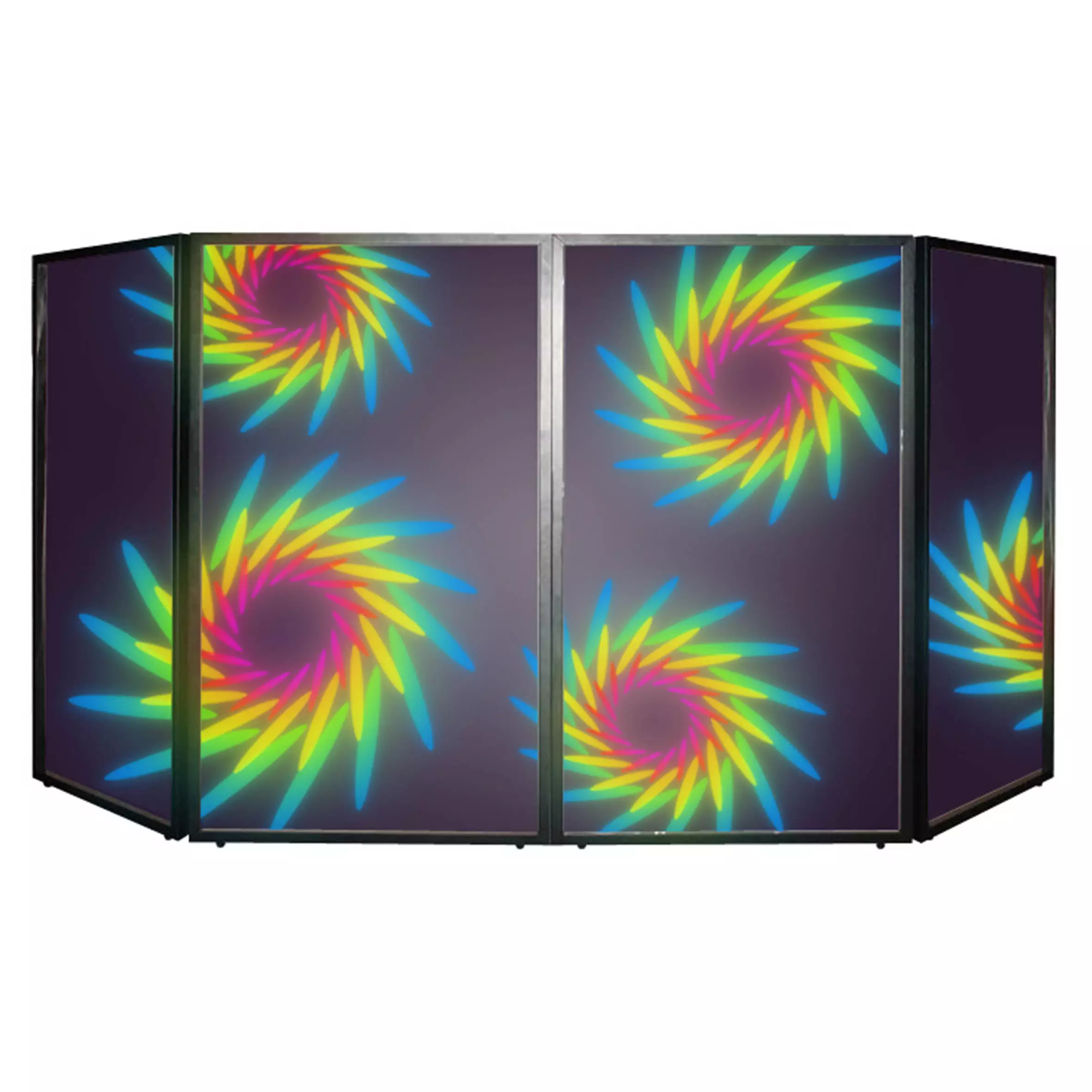 Athletic SET OF FOUR DJ Lighting Screens