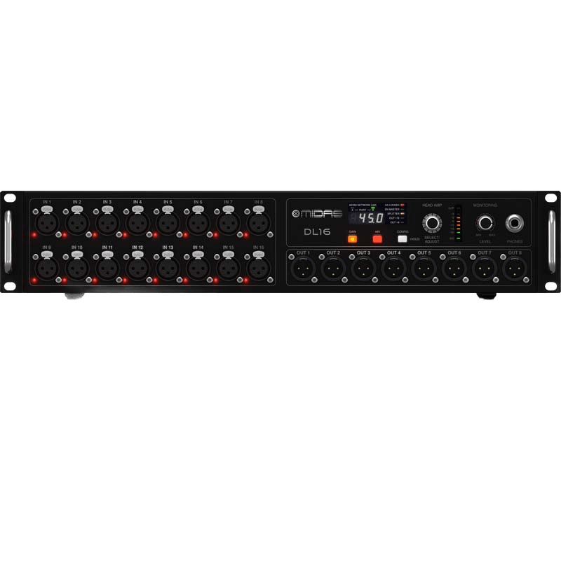 Midas DL-16 16 Input AND 8 Output Stage BOX