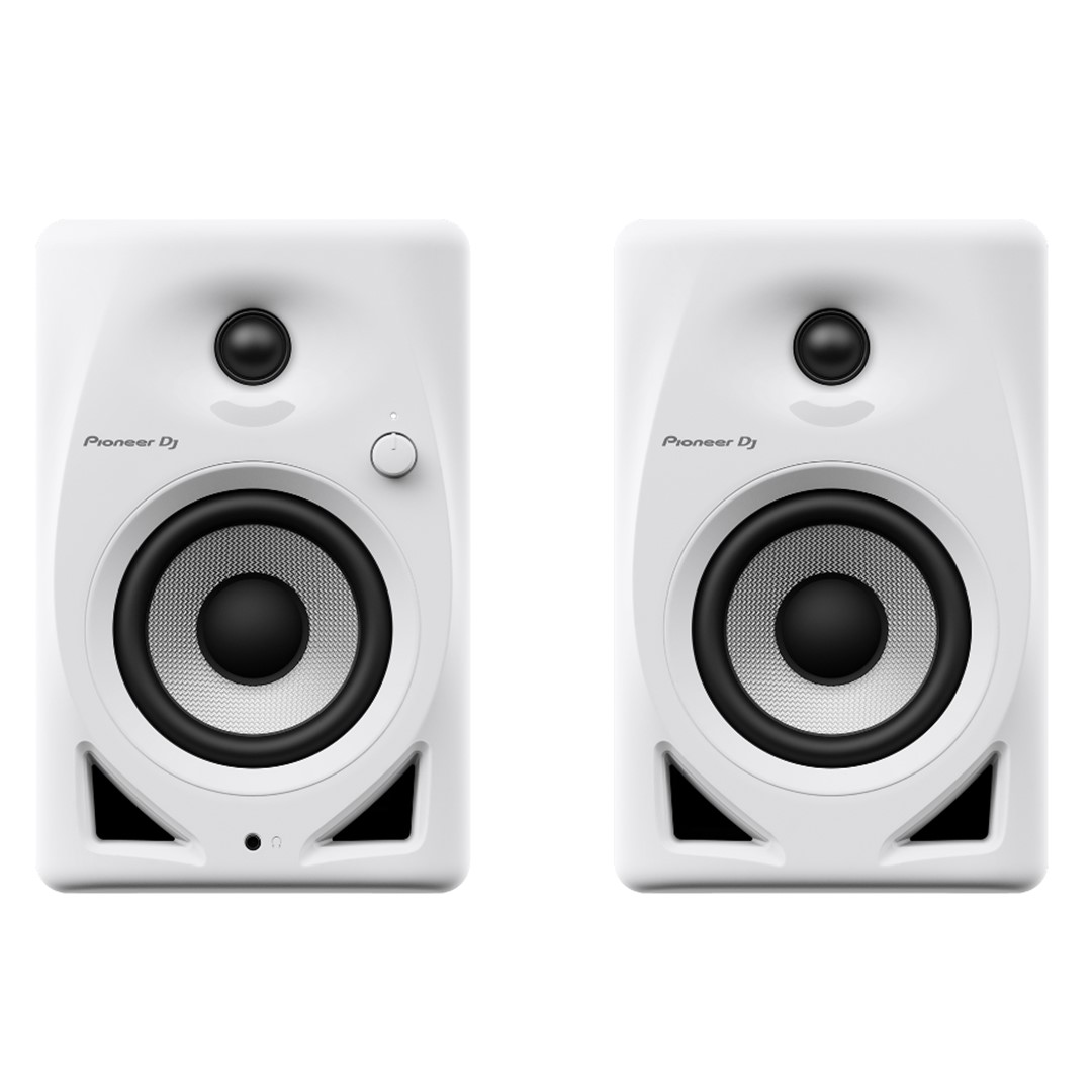 Pioneer DJ DM-40D-W 4” Desktop Monitor System White (PAIR)
