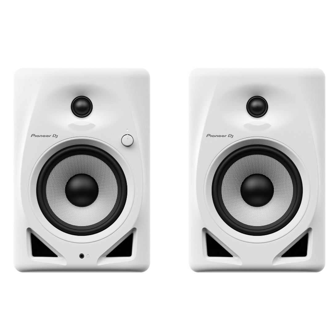 Pioneer DJ DM-50D-W 5” Desktop Monitor System White (PAIR)