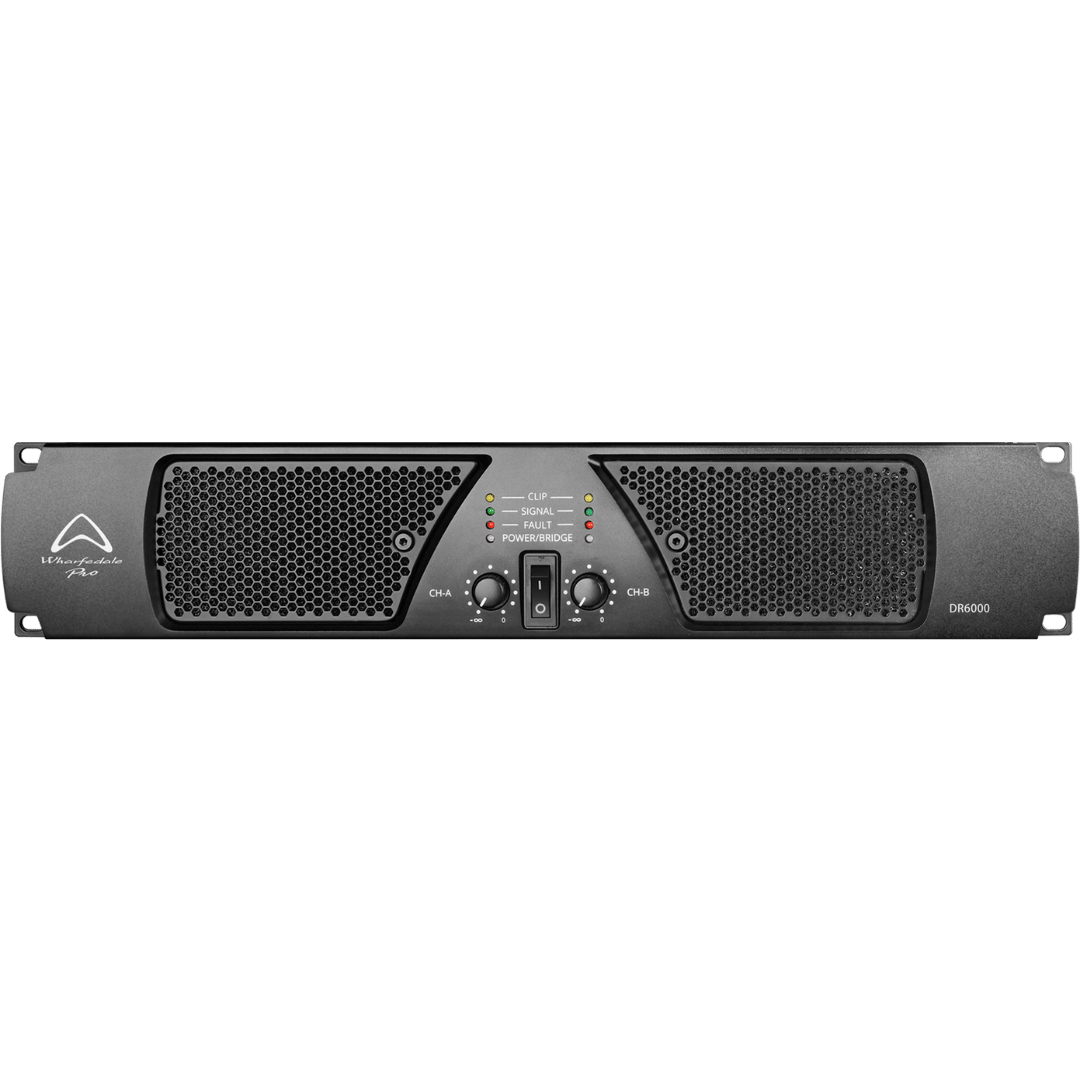 Wharfedale DR 6000 2U Amplifier Class D 2 x 3150W @ 4 Ohm