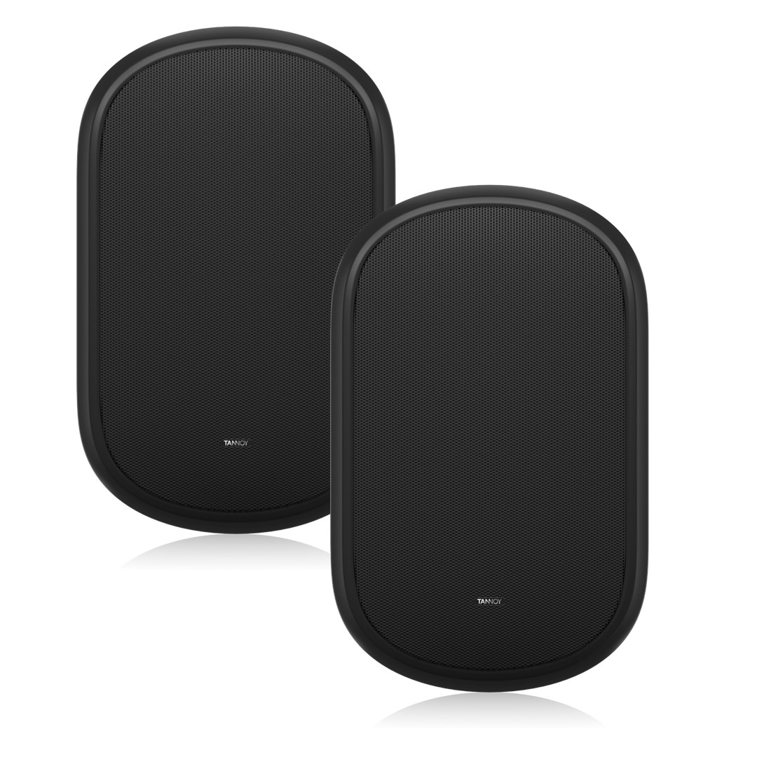 Tannoy DVS-601 6.5″ Black Surface-Mount Speakers(pair)