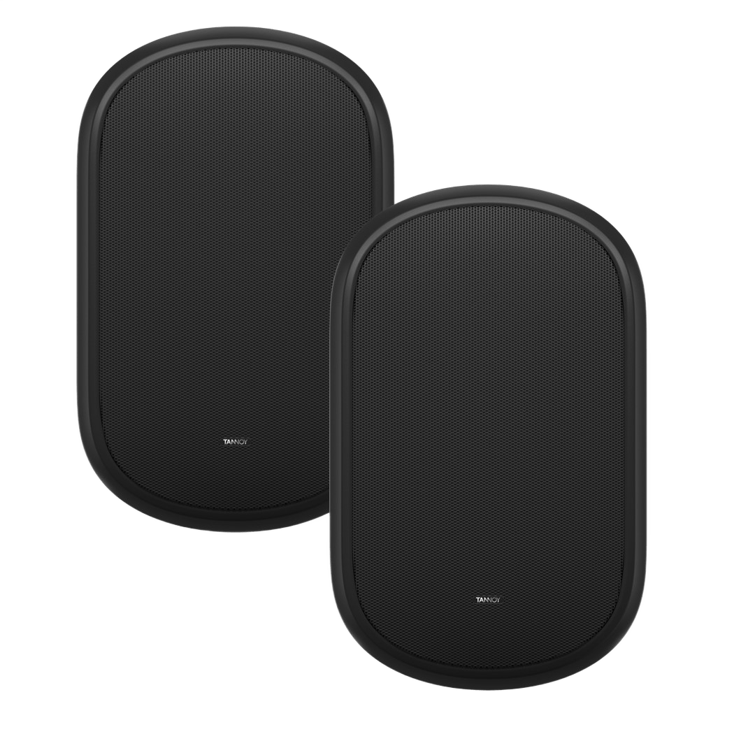 Tannoy DVS-601 6.5″ Black Surface-Mount Speakers(pair)