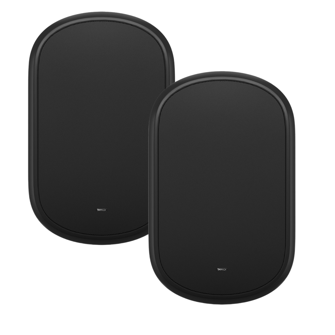 Tannoy DVS-801 8″ Black Surface Mount Speaker(pair)