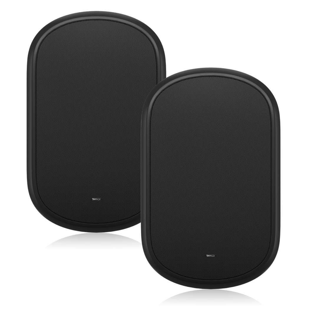 Tannoy DVS-801 8″ Black Surface Mount Speaker(pair)