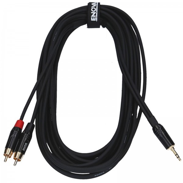 EC-A3-Psmclm-1 1M 3.5MM MINI JACK RCA MALE Adapter Cable
