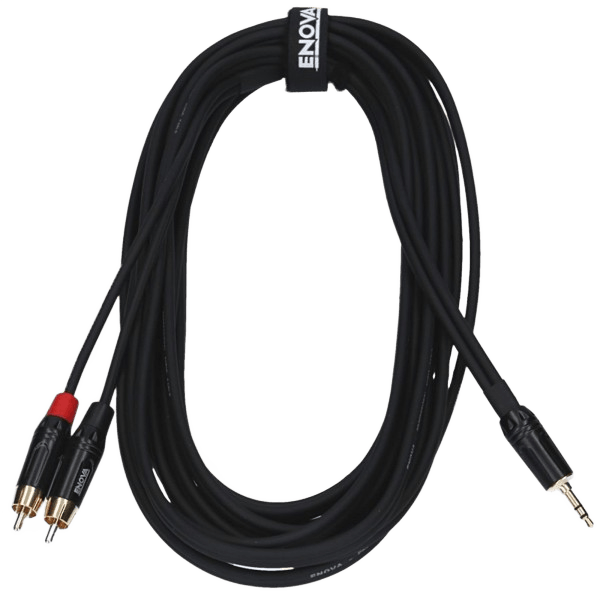 EC-A3-Psmclm-1 1M 3.5MM MINI JACK RCA MALE Adapter Cable