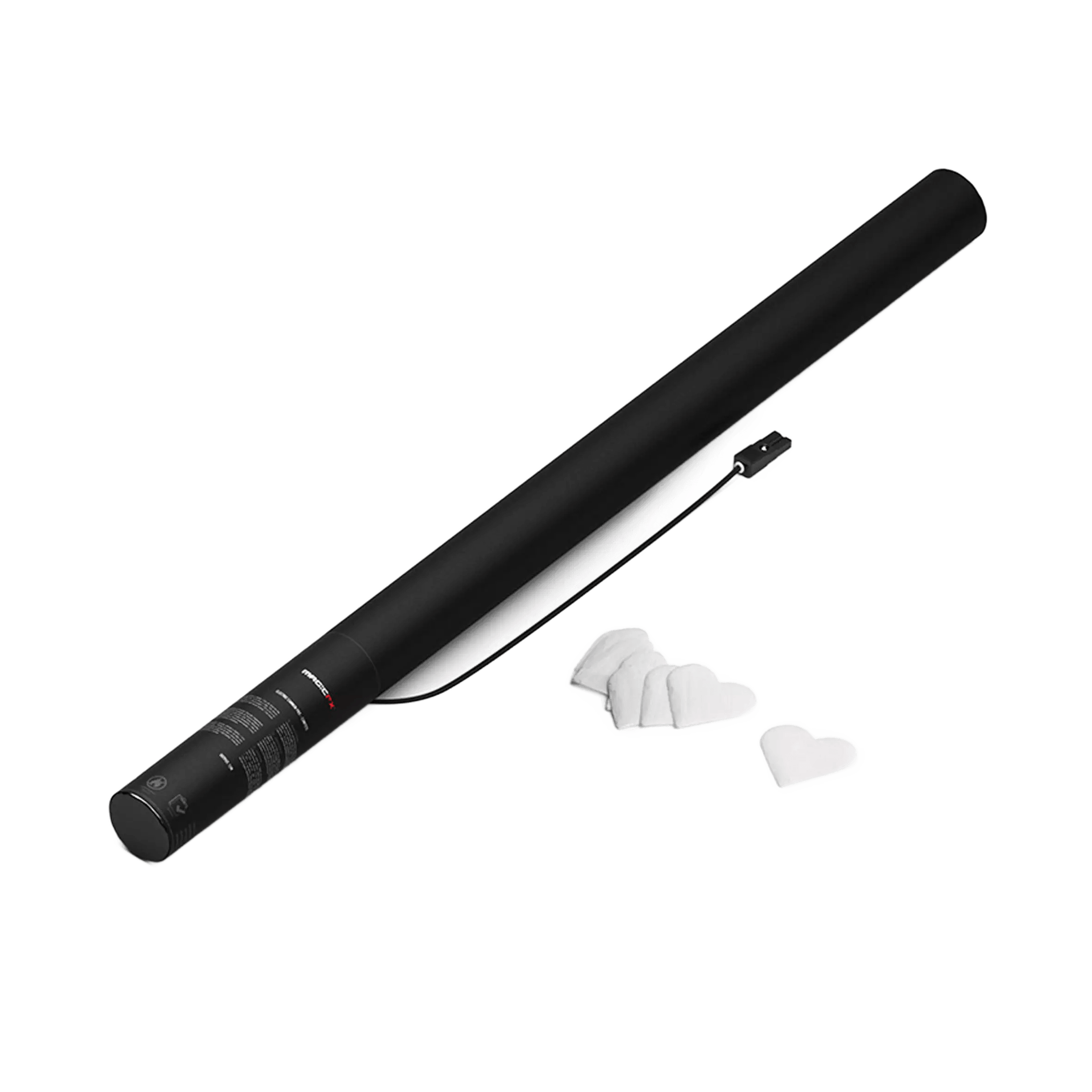 Magicfx Electric Confetti Cannon 80CM White Hearts
